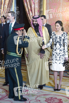 Empfang für Mohammed bin Salman in Madrid