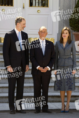 Das spanische Königspaar empfängt Marcelo Rebelo de Sousa in Madrid