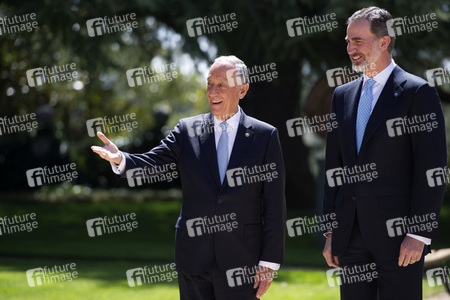 Das spanische Königspaar empfängt Marcelo Rebelo de Sousa in Madrid