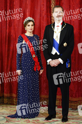 Gala Dinner für Portugals Staatspräsident Marcelo Rebelo de Sousa in Madrid