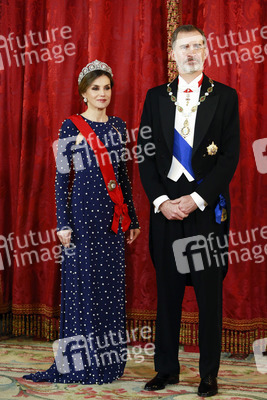 Gala Dinner für Portugals Staatspräsident Marcelo Rebelo de Sousa in Madrid