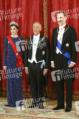 Gala Dinner für Portugals Staatspräsident Marcelo Rebelo de Sousa in Madrid