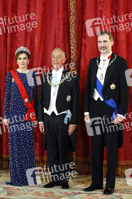 Gala Dinner für Portugals Staatspräsident Marcelo Rebelo de Sousa in Madrid