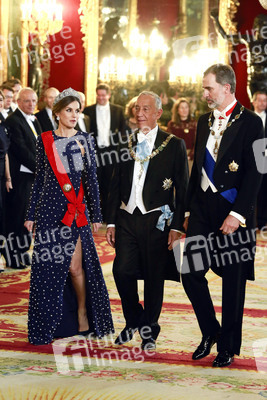 Gala Dinner für Portugals Staatspräsident Marcelo Rebelo de Sousa in Madrid