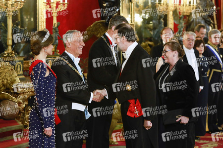 Gala Dinner für Portugals Staatspräsident Marcelo Rebelo de Sousa in Madrid