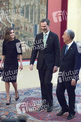 Empfang im Palacio Real El Pardo in Madrid
