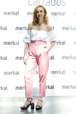 Marta Hazas präsentiert die Merkal Schuhkollektion in Madrid