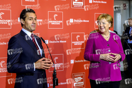 Eröffnungsrundgang der Kanzlerin auf der Hannover Messe 2018
