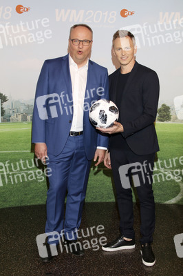 ZDF und ARD-Fußball-WM-Pressekonferenz in Hamburg