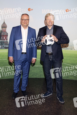 ZDF und ARD-Fußball-WM-Pressekonferenz in Hamburg