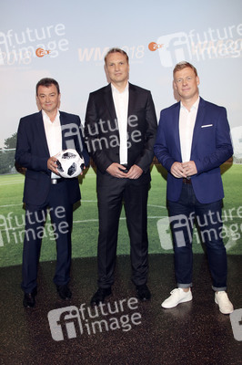 ZDF und ARD-Fußball-WM-Pressekonferenz in Hamburg