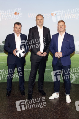ZDF und ARD-Fußball-WM-Pressekonferenz in Hamburg