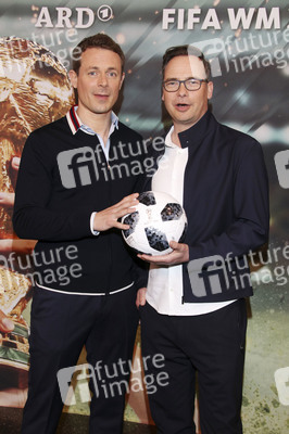 ZDF und ARD-Fußball-WM-Pressekonferenz in Hamburg