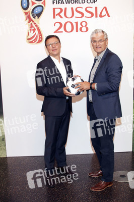 ZDF und ARD-Fußball-WM-Pressekonferenz in Hamburg