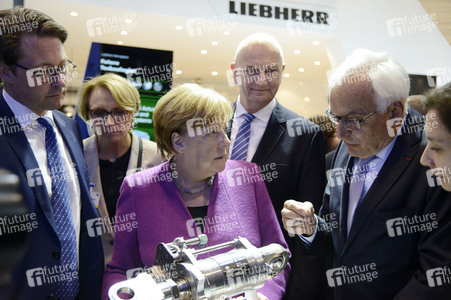 Eröffnung der Luftfahrtmesse ILA 2018 in Berlin