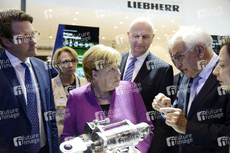 Eröffnung der Luftfahrtmesse ILA 2018 in Berlin