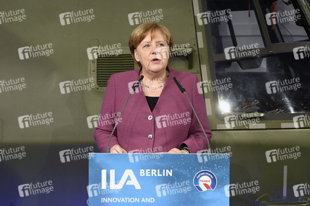Eröffnung der Luftfahrtmesse ILA 2018 in Berlin