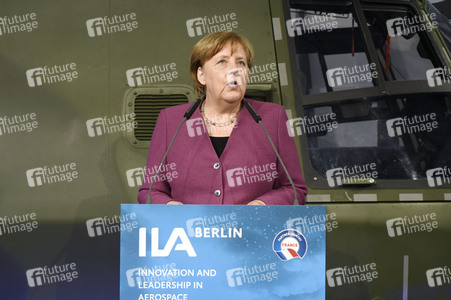 Eröffnung der Luftfahrtmesse ILA 2018 in Berlin