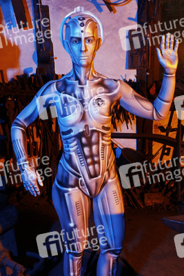 GEEK ART: Menschmaschine / Man-Machine Bodypainting