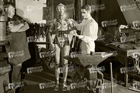 GEEK ART: Menschmaschine / Man-Machine Bodypainting