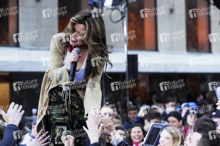 Konzert von Shania Twain in New York