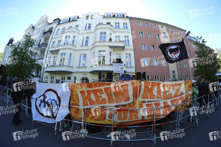 Protest gegen AfD Sommerfest in Berlin