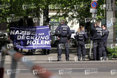 Protest gegen AfD Sommerfest in Berlin