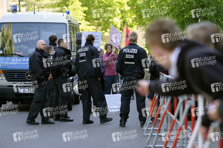 Protest gegen AfD Sommerfest in Berlin