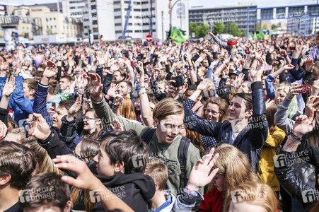 'Hand in Hand' Demonstration in Chemnitz