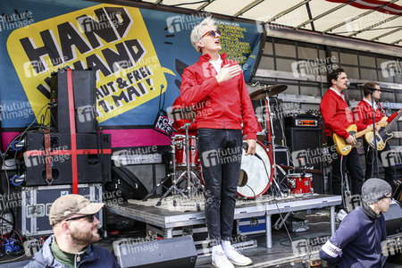 'Hand in Hand' Demonstration in Chemnitz