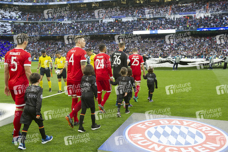 Champions League Match Real Madrid vs. FC Bayern München in Madrid