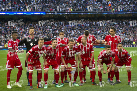 Champions League Match Real Madrid vs. FC Bayern München in Madrid