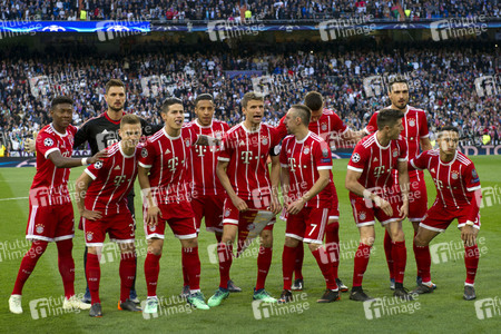 Champions League Match Real Madrid vs. FC Bayern München in Madrid