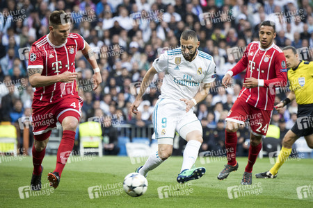 Champions League Match Real Madrid vs. FC Bayern München in Madrid