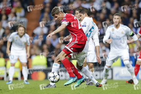 Champions League Match Real Madrid vs. FC Bayern München in Madrid