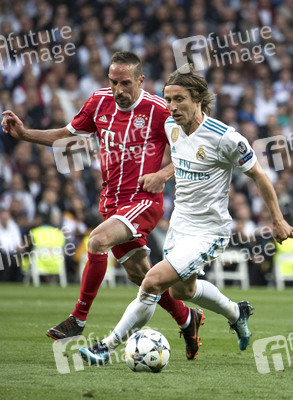 Champions League Match Real Madrid vs. FC Bayern München in Madrid