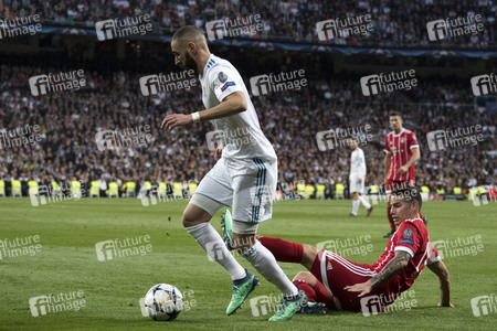 Champions League Match Real Madrid vs. FC Bayern München in Madrid