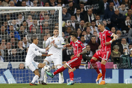 Champions League Match Real Madrid vs. FC Bayern München in Madrid