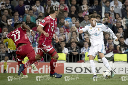 Champions League Match Real Madrid vs. FC Bayern München in Madrid
