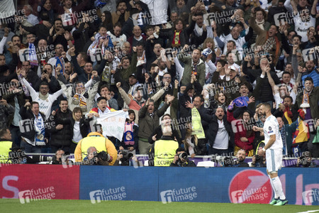 Champions League Match Real Madrid vs. FC Bayern München in Madrid