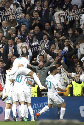 Champions League Match Real Madrid vs. FC Bayern München in Madrid