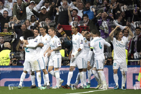 Champions League Match Real Madrid vs. FC Bayern München in Madrid