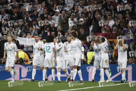 Champions League Match Real Madrid vs. FC Bayern München in Madrid