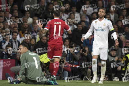 Champions League Match Real Madrid vs. FC Bayern München in Madrid