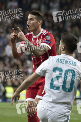 Champions League Match Real Madrid vs. FC Bayern München in Madrid