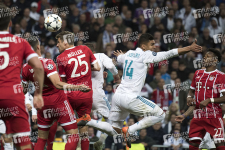 Champions League Match Real Madrid vs. FC Bayern München in Madrid
