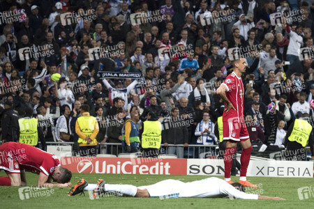 Champions League Match Real Madrid vs. FC Bayern München in Madrid