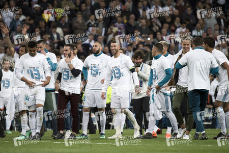 Champions League Match Real Madrid vs. FC Bayern München in Madrid
