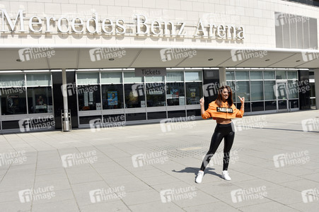 Photocall mit Vanessa Mai in Berlin