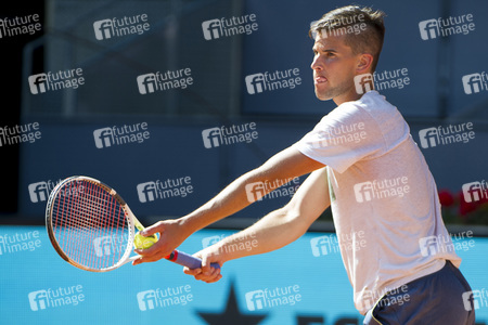 Mutua Madrid Open 2018 Tennis Turnier Eröffnungstag in Madrid